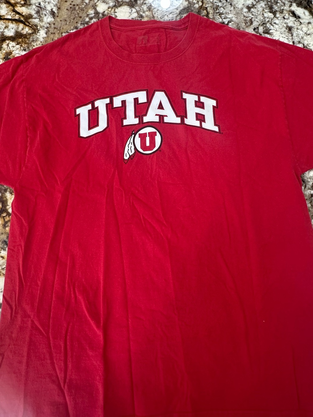 Utah Red Men's Short Sleeve Crewneck T-Shirt